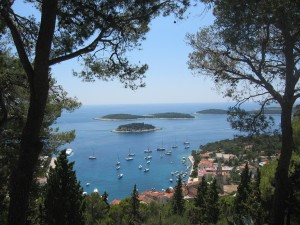 ubytování na ostrově Hvar