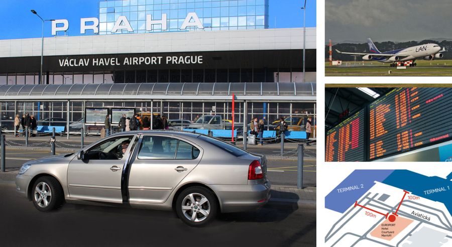 parkování letiště Praha